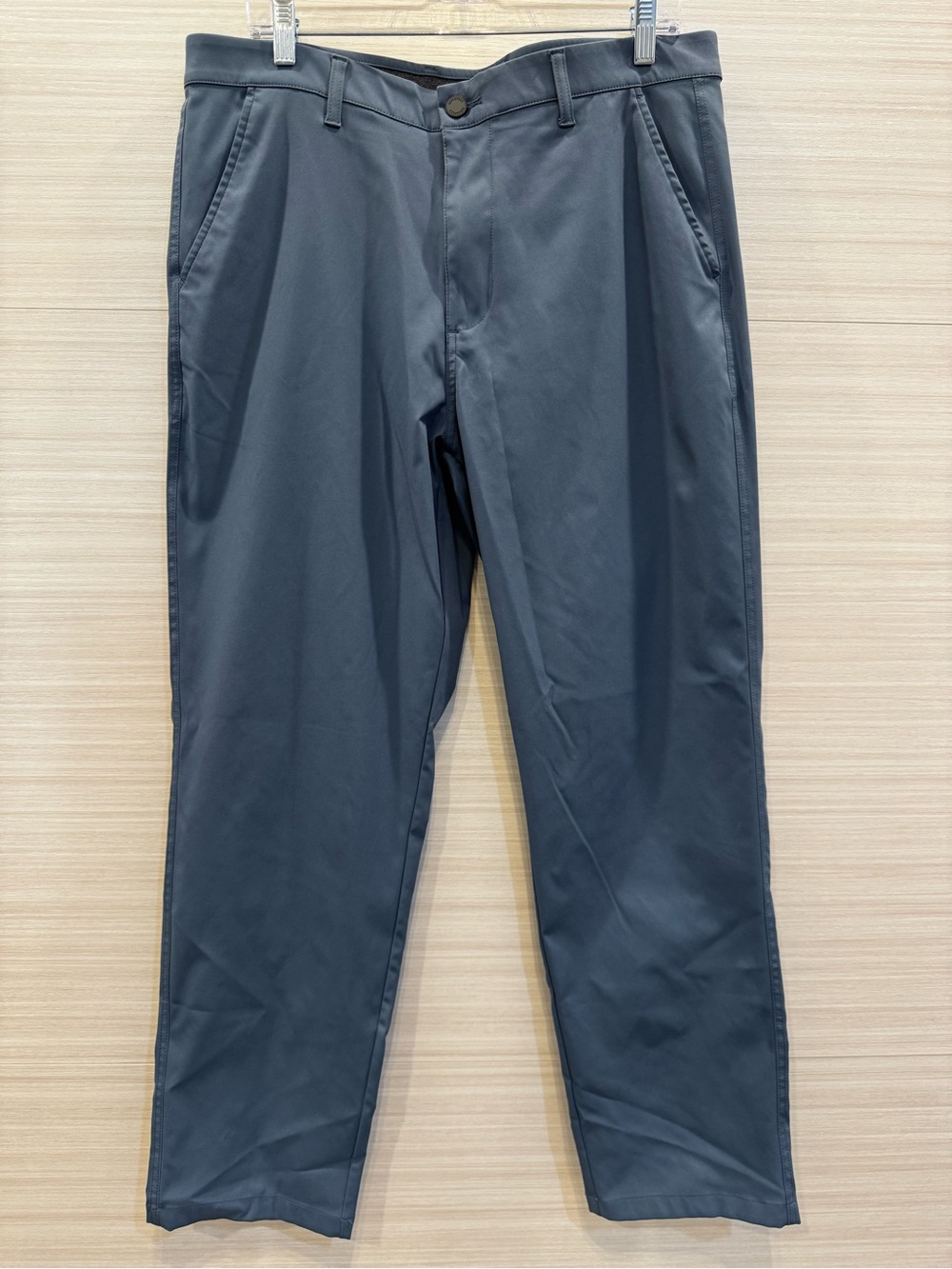 32 Degrees Cool Ultra Stretch Trouser Chino Pants - Stormy Night Blue-Grey